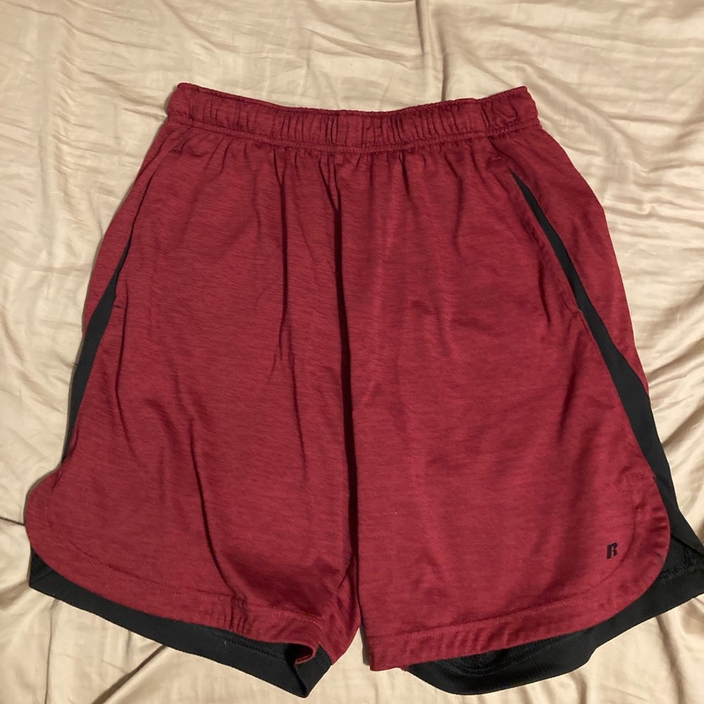 Russel Red athletic shorts